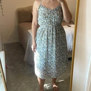 Wild Fable midi floral print dress. size S.